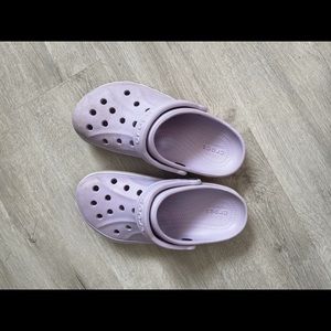 lilac crocs